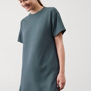 NWT Athleta Essential Tee Dress in Blue
Size S